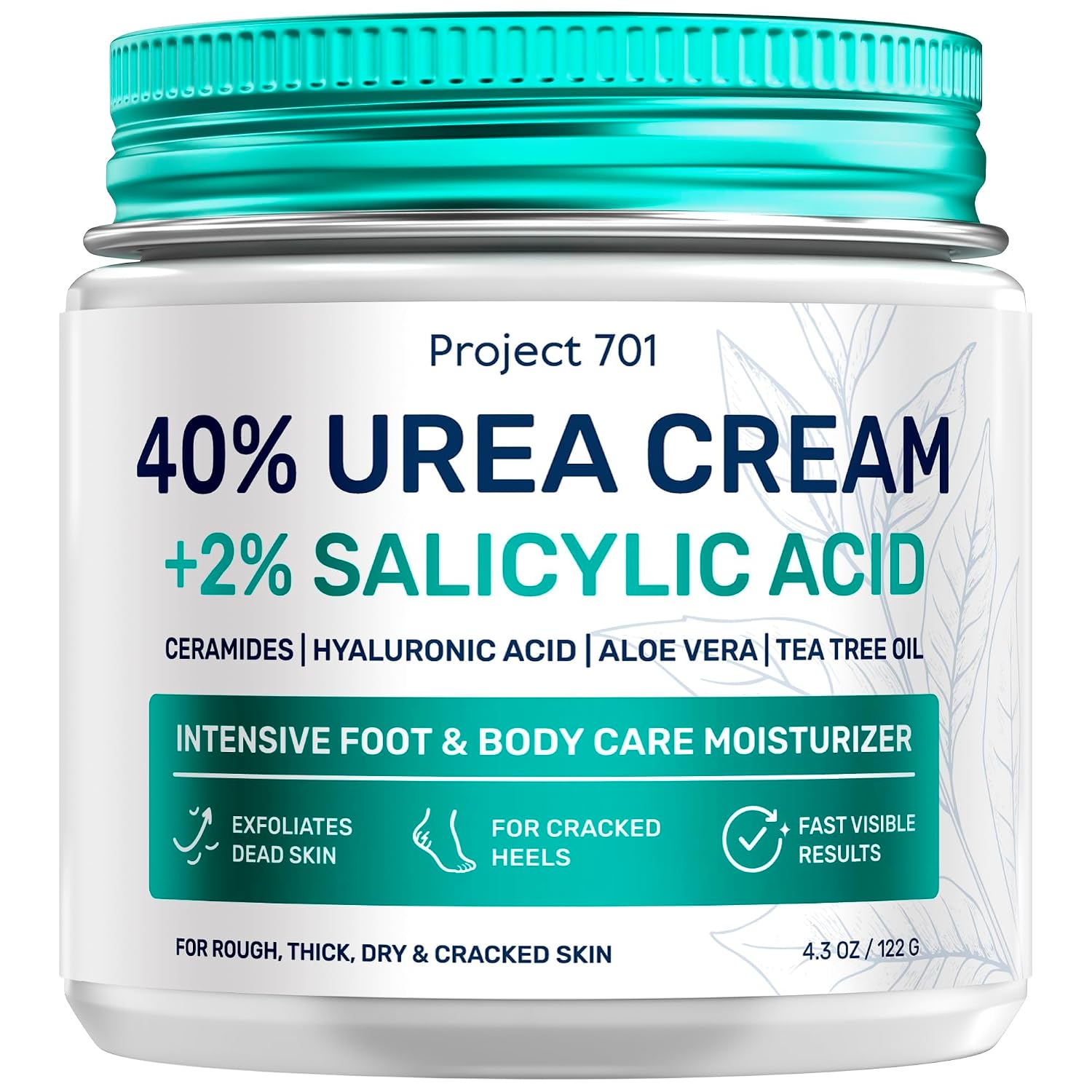Detalle de PROJECT 701 Urea Cream 40% for Feet