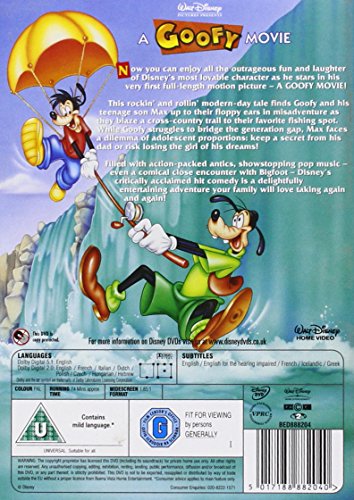 Detalle 2 de Disney A Goofy Movie, película en disco