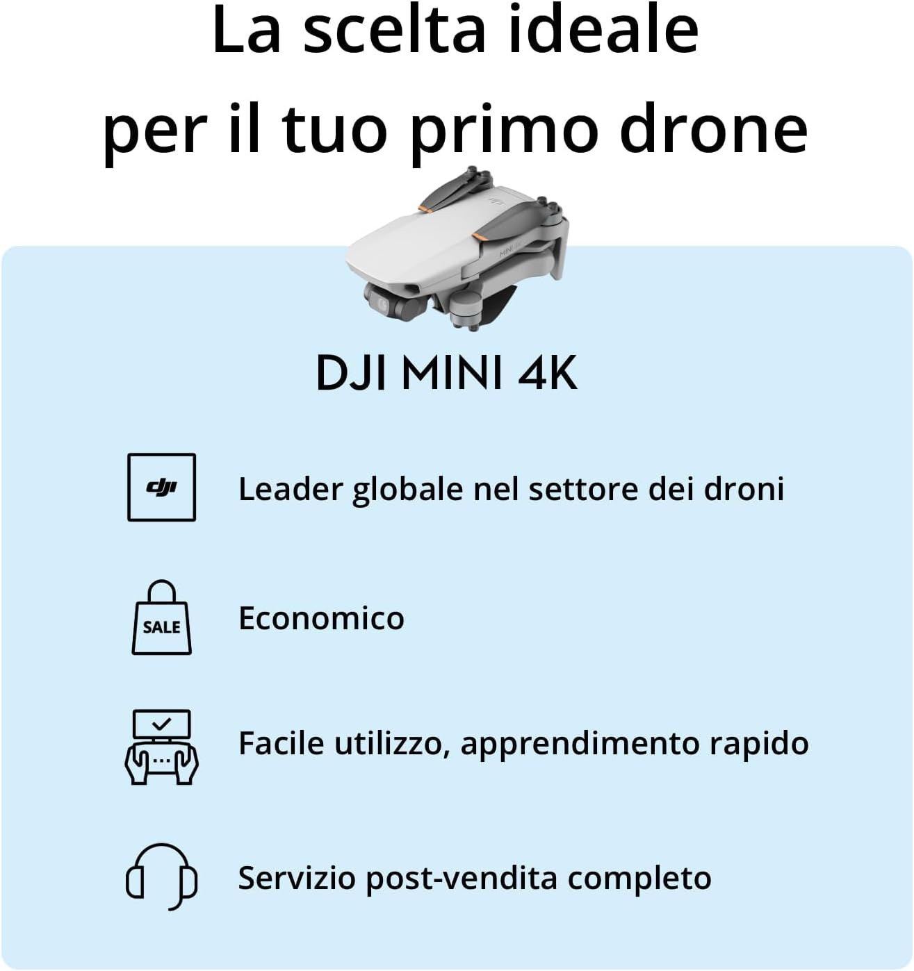Thumbnail 5 de DJI Mini 4K Bundle drone 4K, meno di 249 g