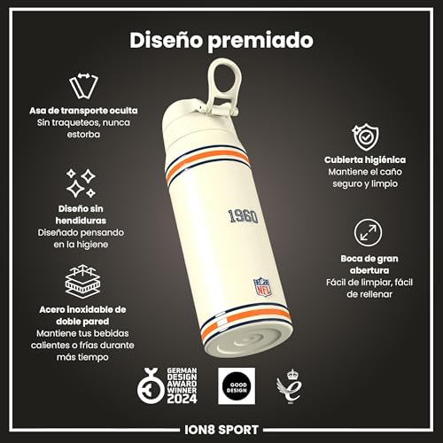 Thumbnail 5 de ion8 NFL Denver Broncos Botella térmica 750 ml 🚰