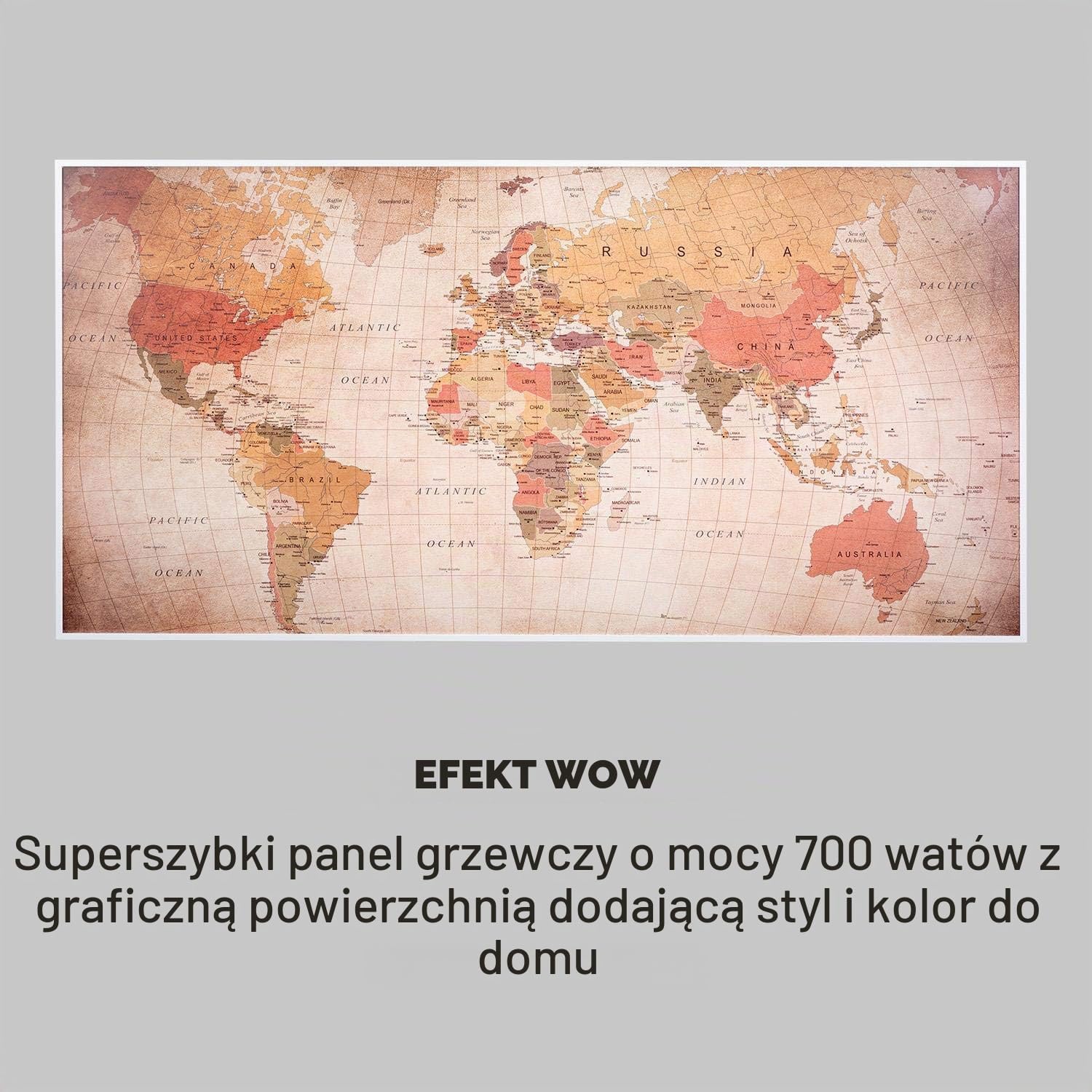 Detalle 1 de Klarstein Wonderwall Air Art Smart – panel grzewczy na podczerwień 120 × 60 cm, IP44