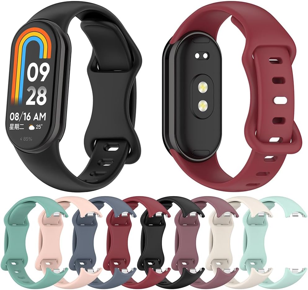 Thumbnail 5 de BYISYUE Silicone Replacement Band for Xiaomi Band 8/9/10