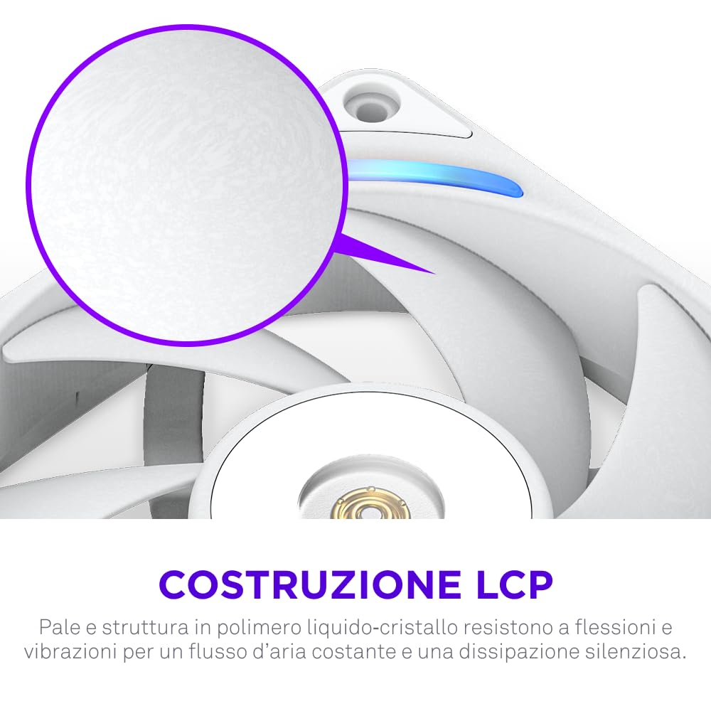 Thumbnail 2 de NZXT F120X Ventola 120mm PWM RGB