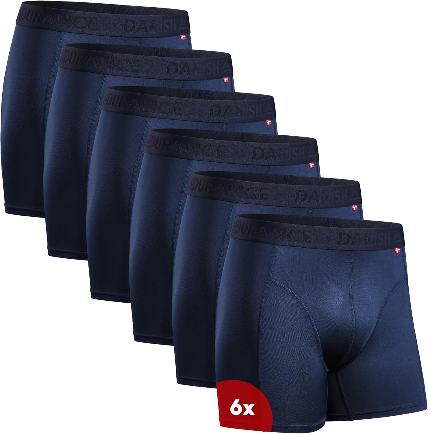 Thumbnail 6 de DANISH ENDURANCE 6er Pack Sport Boxershorts Herren 🩲