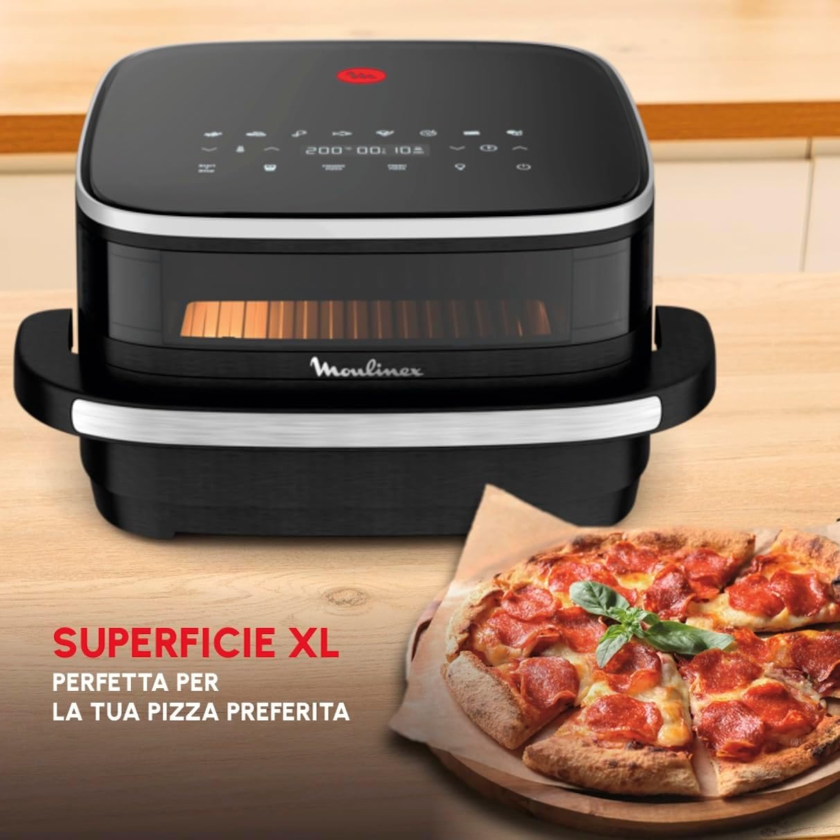 Thumbnail 1 de Moulinex Easy Fry XL Surface: friggitrice ad aria XXL con finestra e tecnologia Extra-Crisp