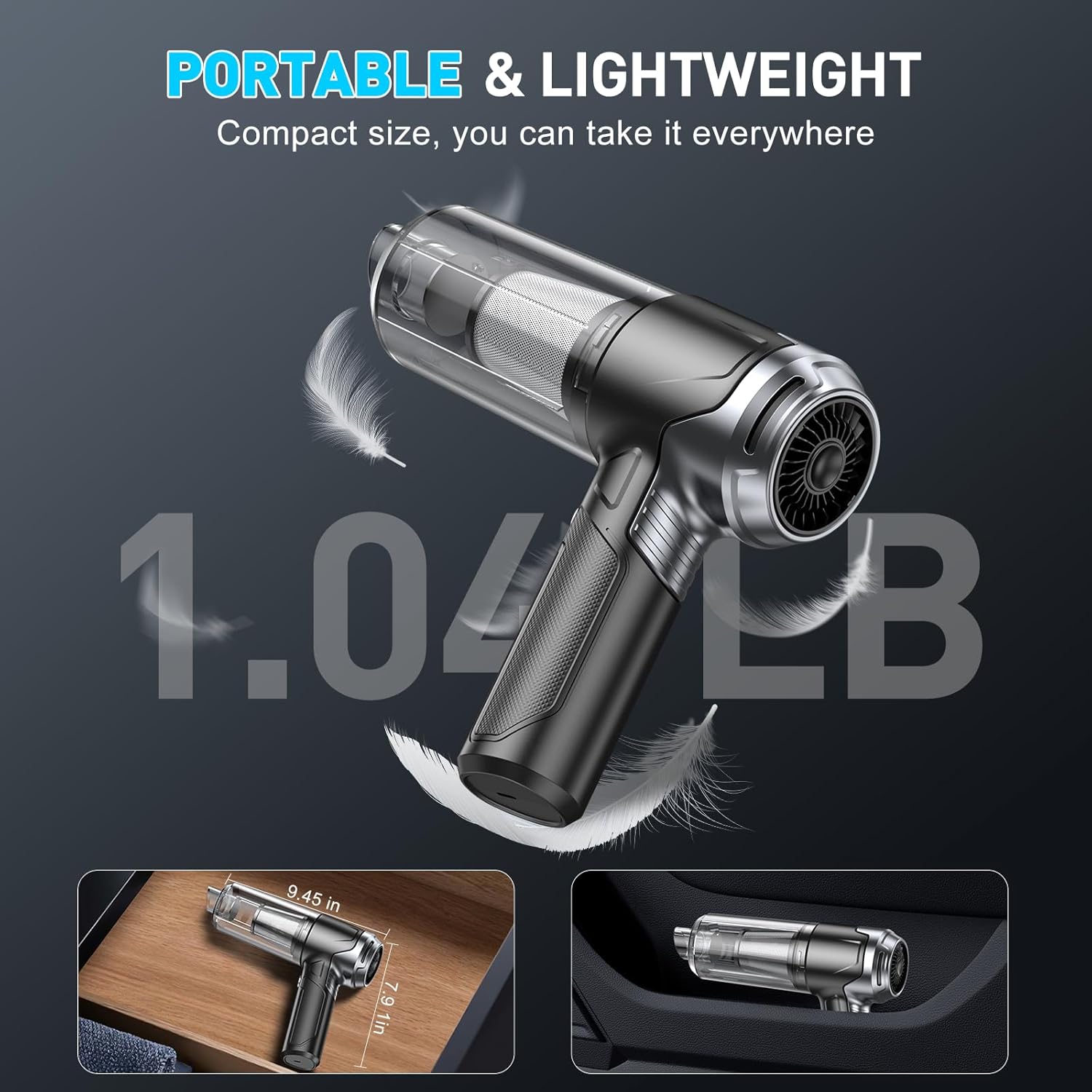 Thumbnail 6 de KMM handheld vacuum 10000PA đź§ą