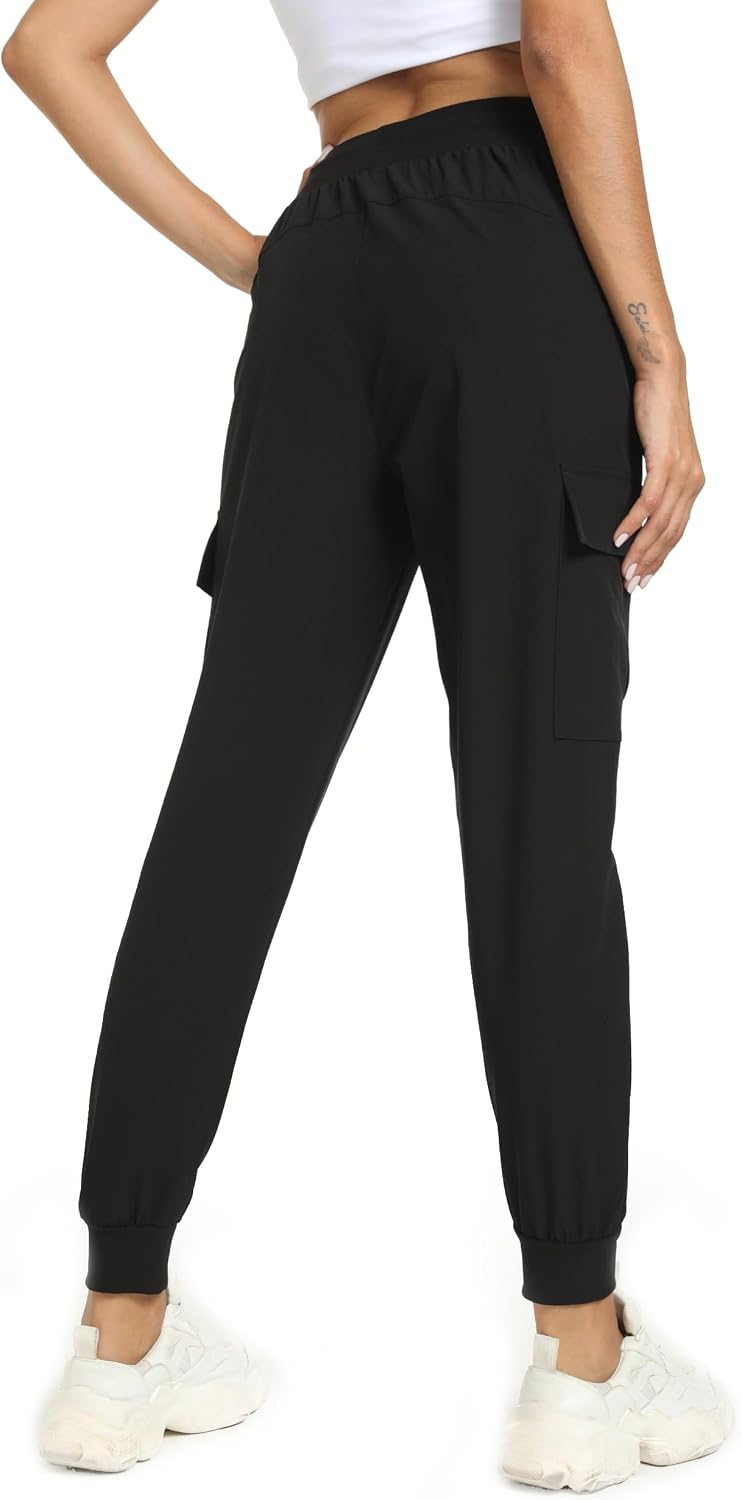 Detalle de Rrosseyz Women's Cargo Hiking Pants, Lightweight, Quick-Dry, Water-Resistant