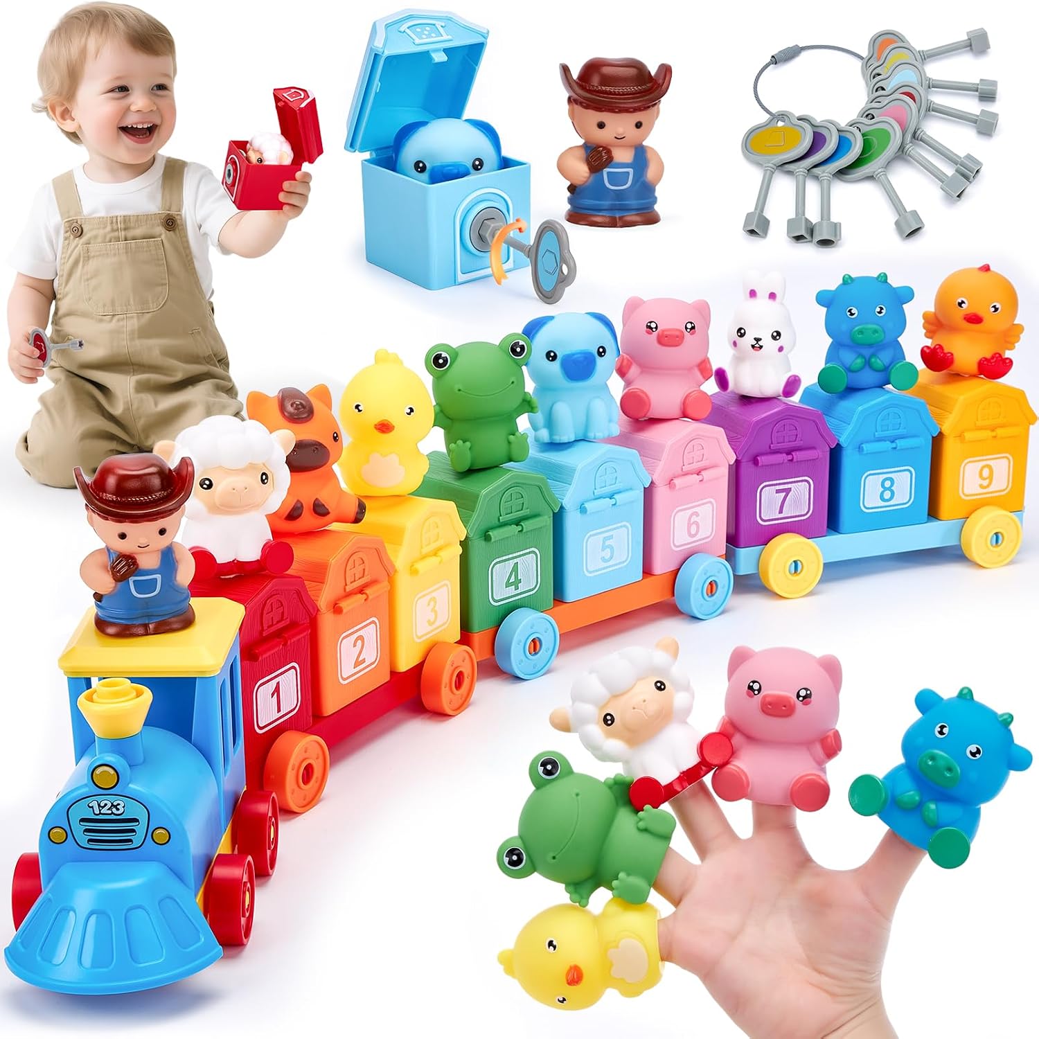 Detalle de hahaland Giochi Montessori 1 Anno