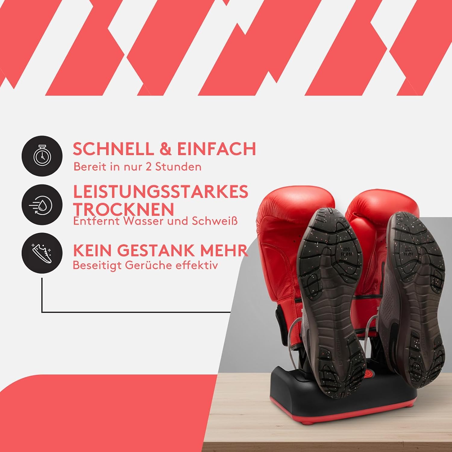 Detalle de ShoeDry Schuhtrockner ShoeDry 110 W für 2 Paar