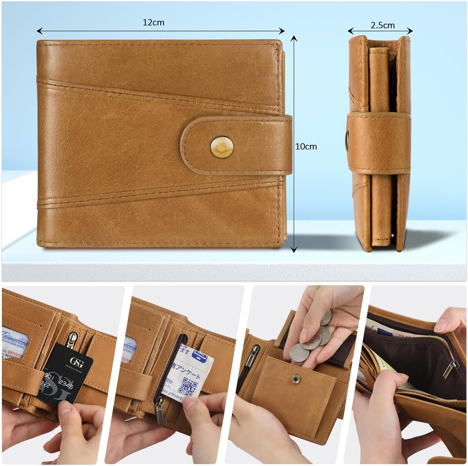 Thumbnail 3 de GSG SINCE 1998 RFID Blocking Wallet