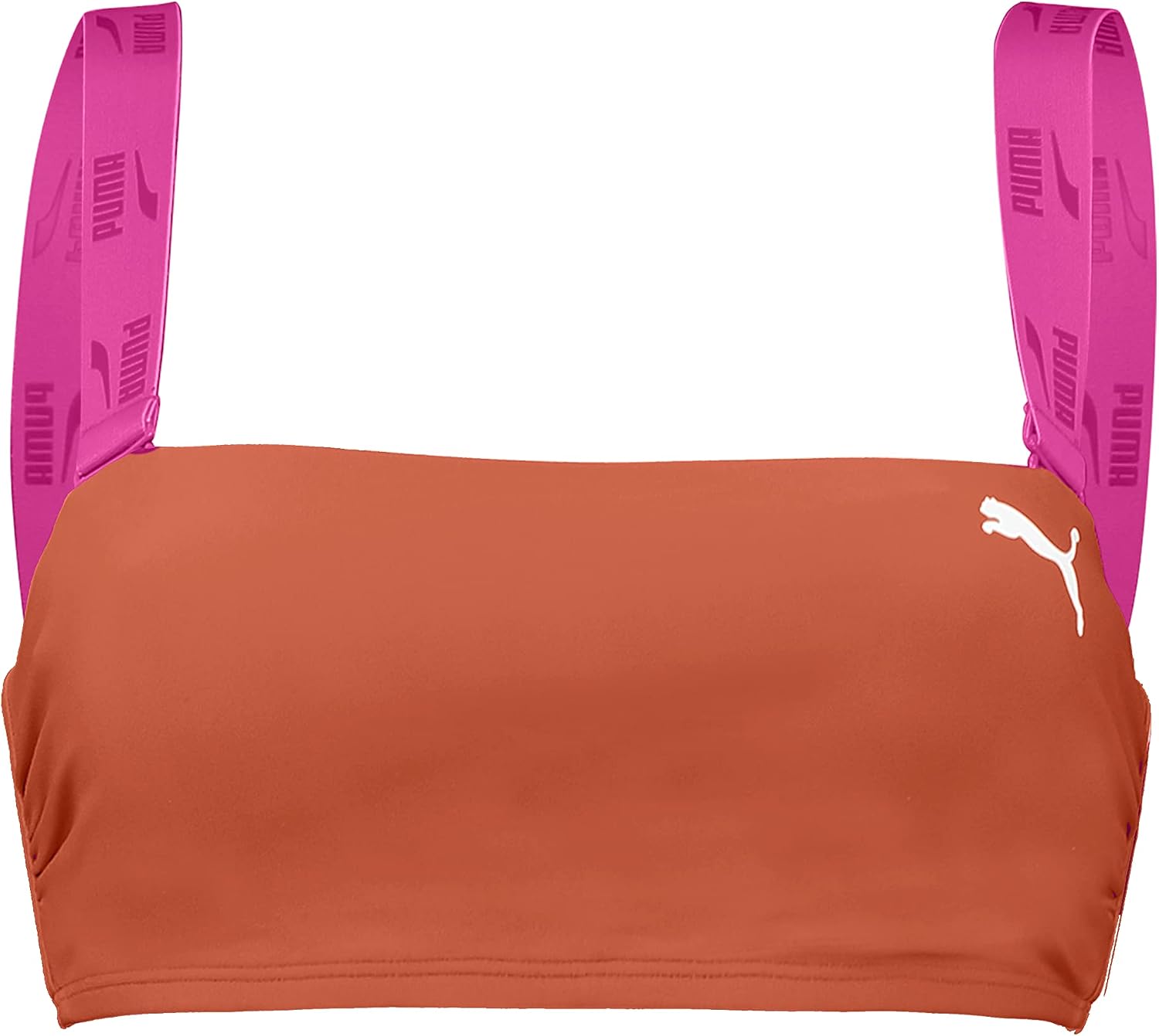 Detalle de Puma Bandeau T Bikini Top Donna (Pacco da 1): stile elastico e sostenibilità