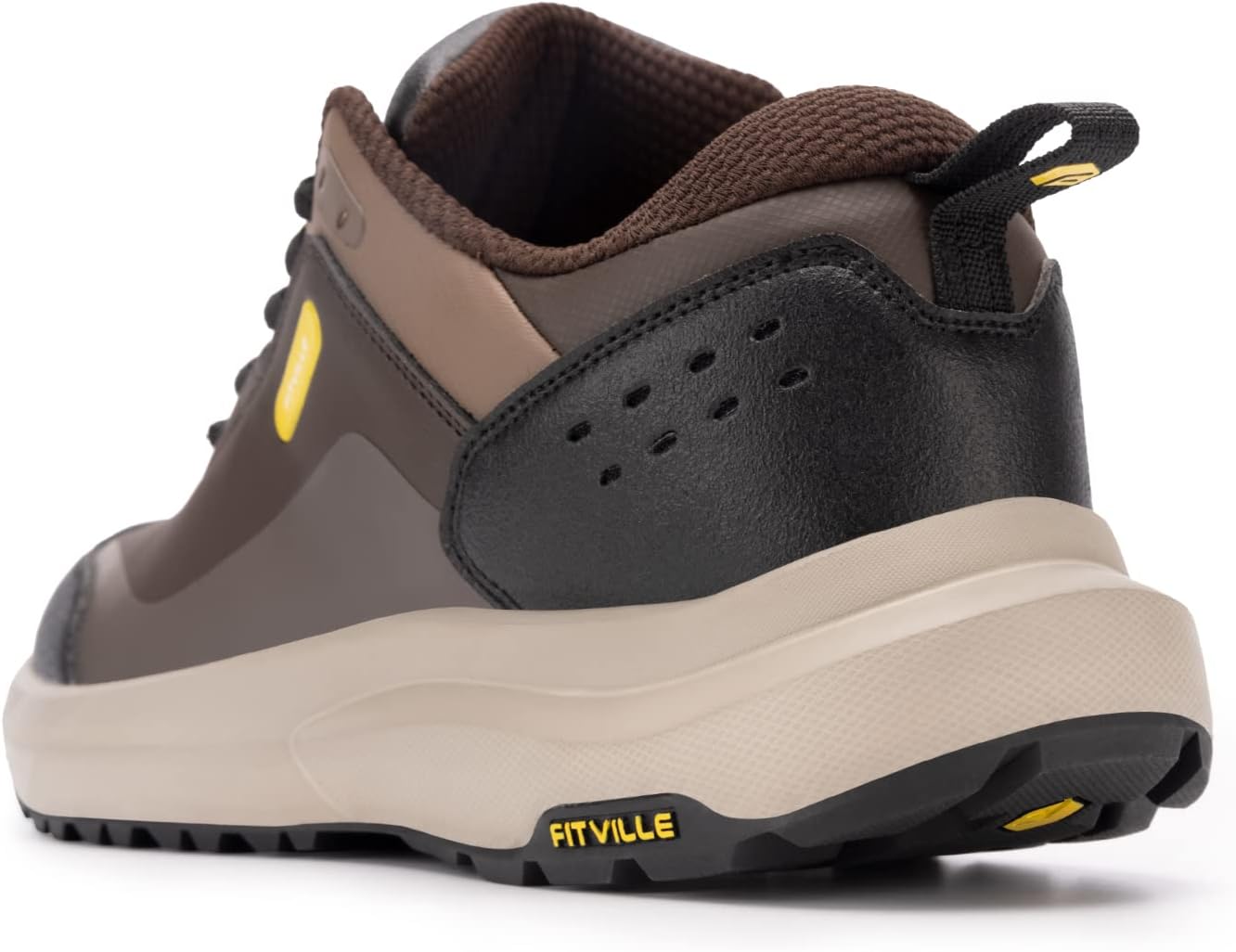 Thumbnail 1 de FitVille Men's Extra Wide Fit Walking Hiking Shoes