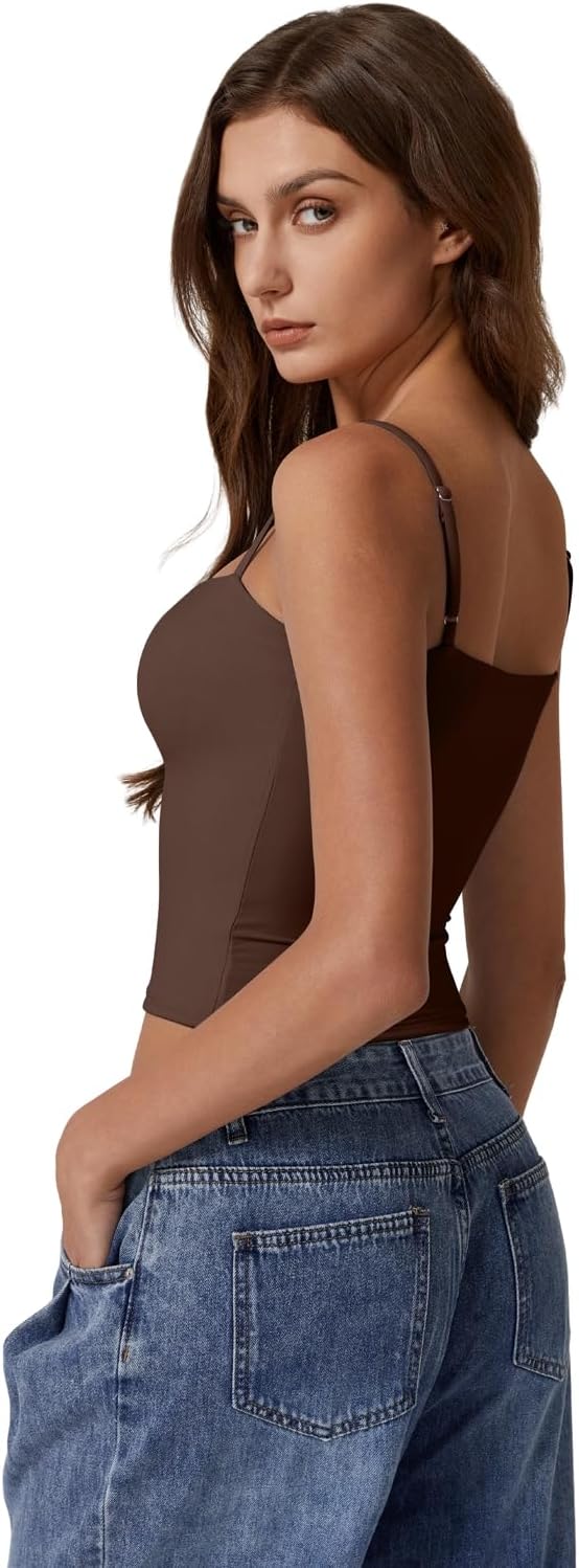 Detalle 2 de QINSEN Double Lined Tank Top 75% Nylon