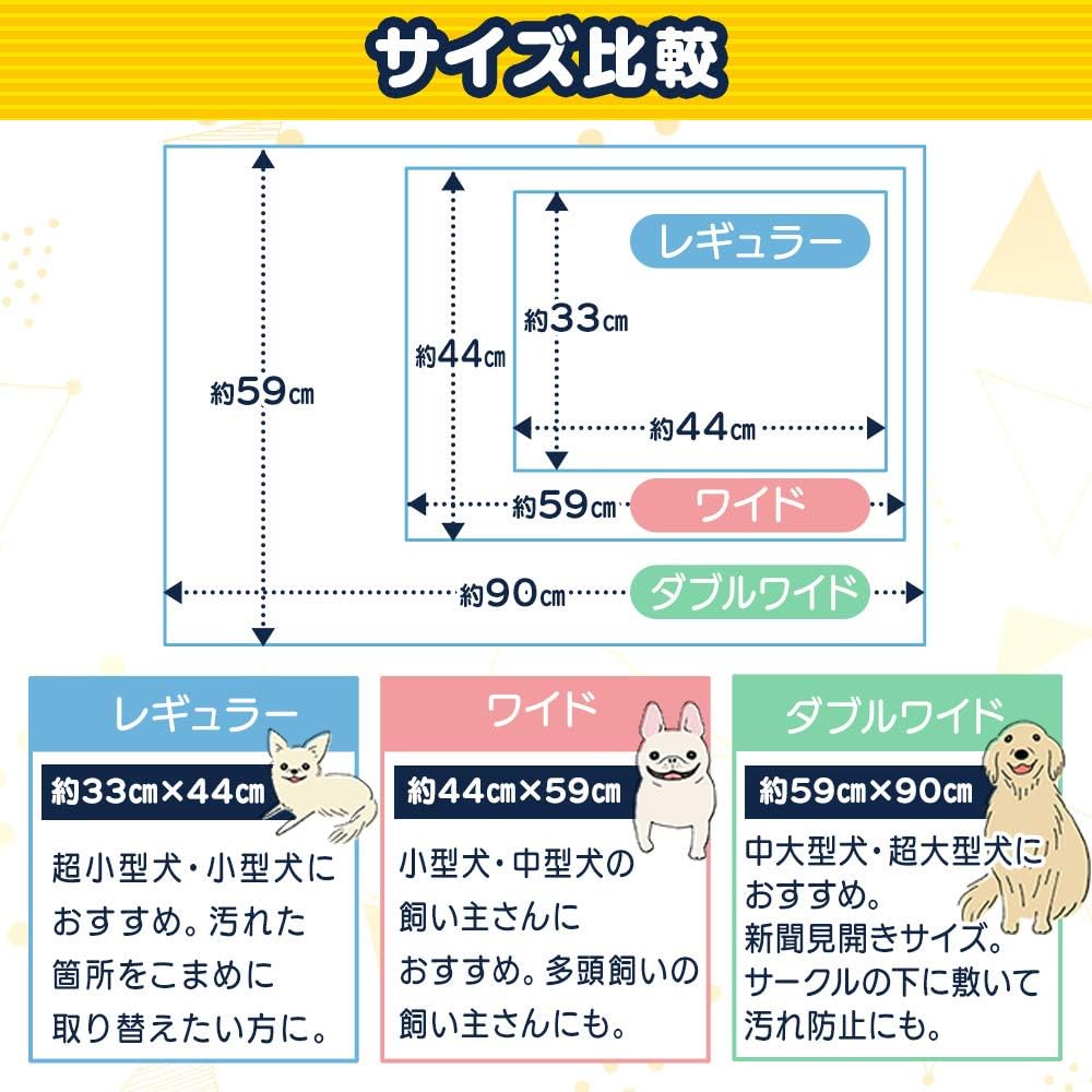 Detalle 1 de アイリスオーヤマ ペットシーツ 超薄型 レギュラー 180枚入り 抗菌・消臭