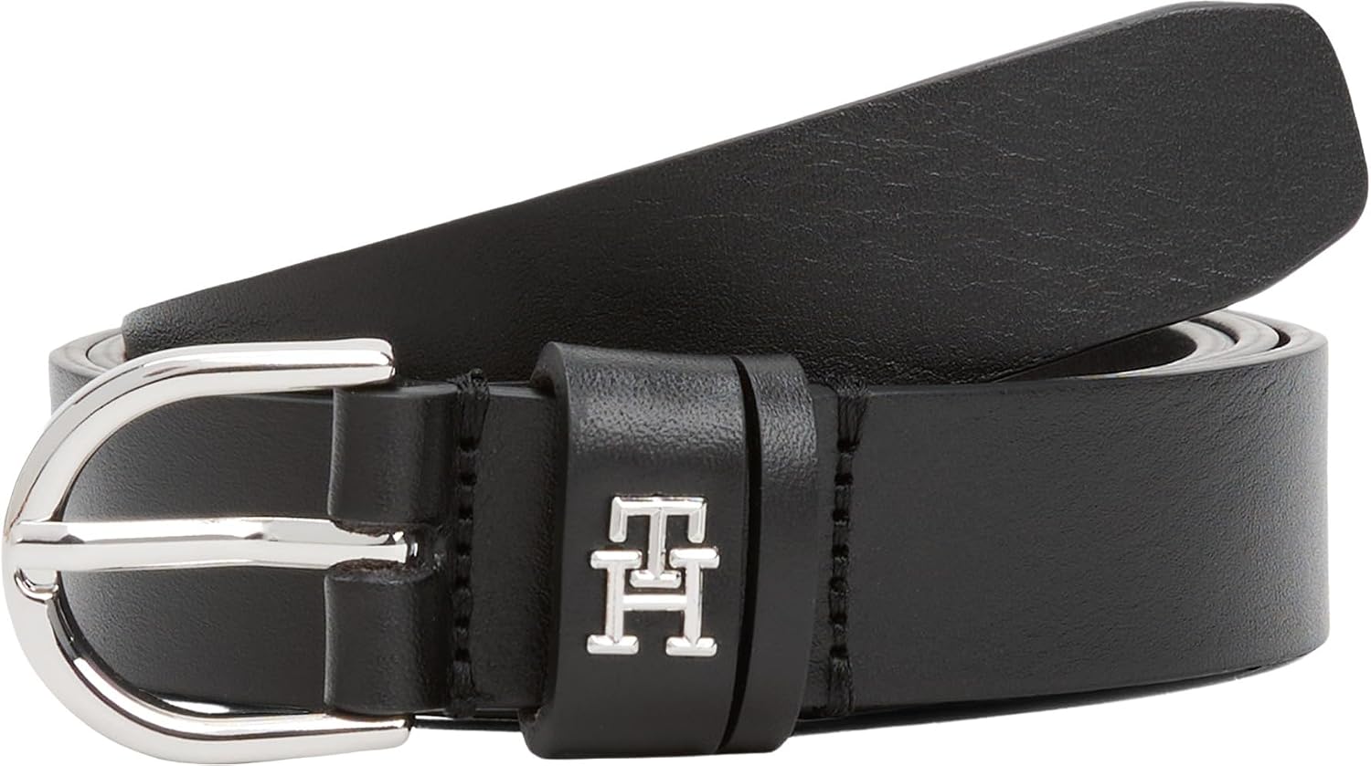 Detalle de Tommy Hilfiger Damen Gürtel Essential Effortless – Ledergürtel, 2,5 cm