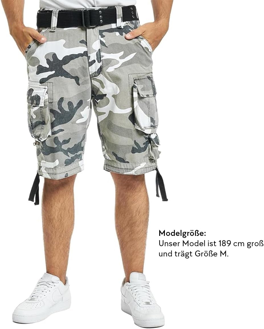 Detalle 2 de Brandit Herren Savage Vintage Cargo Shorts – Vintage-Look, Vielseitige Größen bis 7XL