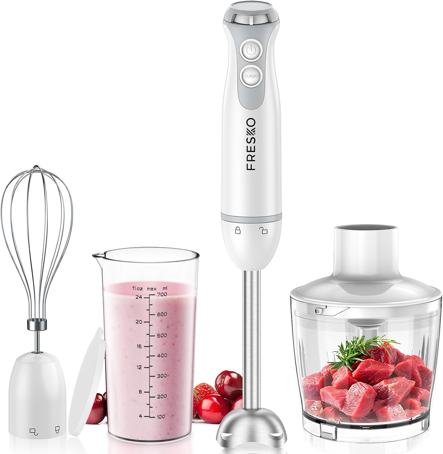 FRESKO 4-in-1 Stabmixer 1000W 🍲