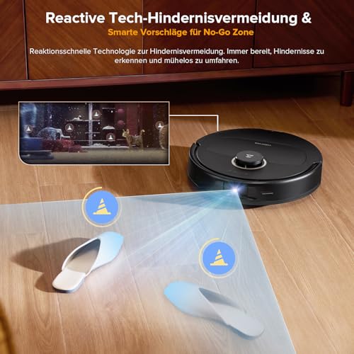 Thumbnail 6 de roborock Qrevo S5V Saugroboter mit Wischfunktion & Hebarem Wischmopp – intelligente Reinigung mit Paketleistung