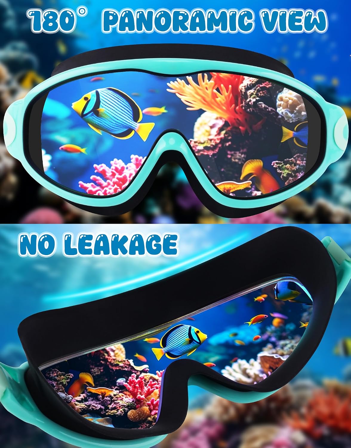 Detalle 2 de WIN.MAX Swimming Goggles 2-Pack