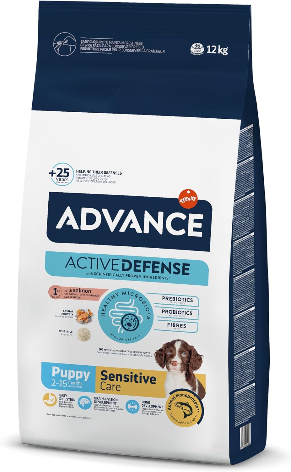 Detalle de Advance Puppy Sensitive – karma dla szczeniąt z łososiem i ryżem