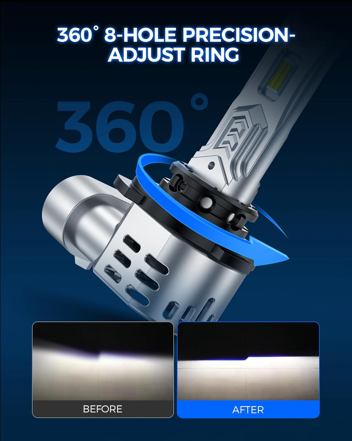 Detalle de Marsauto 9005 Halogen Headlight Bulbs — High-Performance, Glare-Free for Auto (2-Pack)