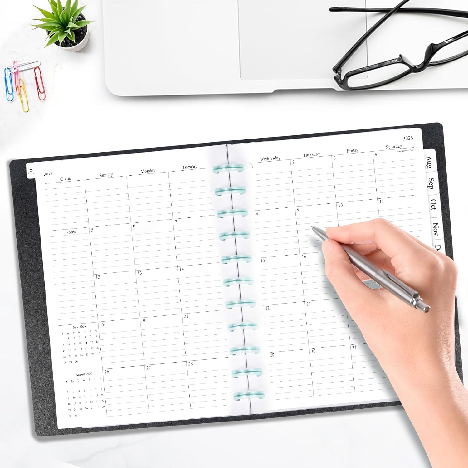 Detalle de Monthly Planner Refill, 11-Disc
