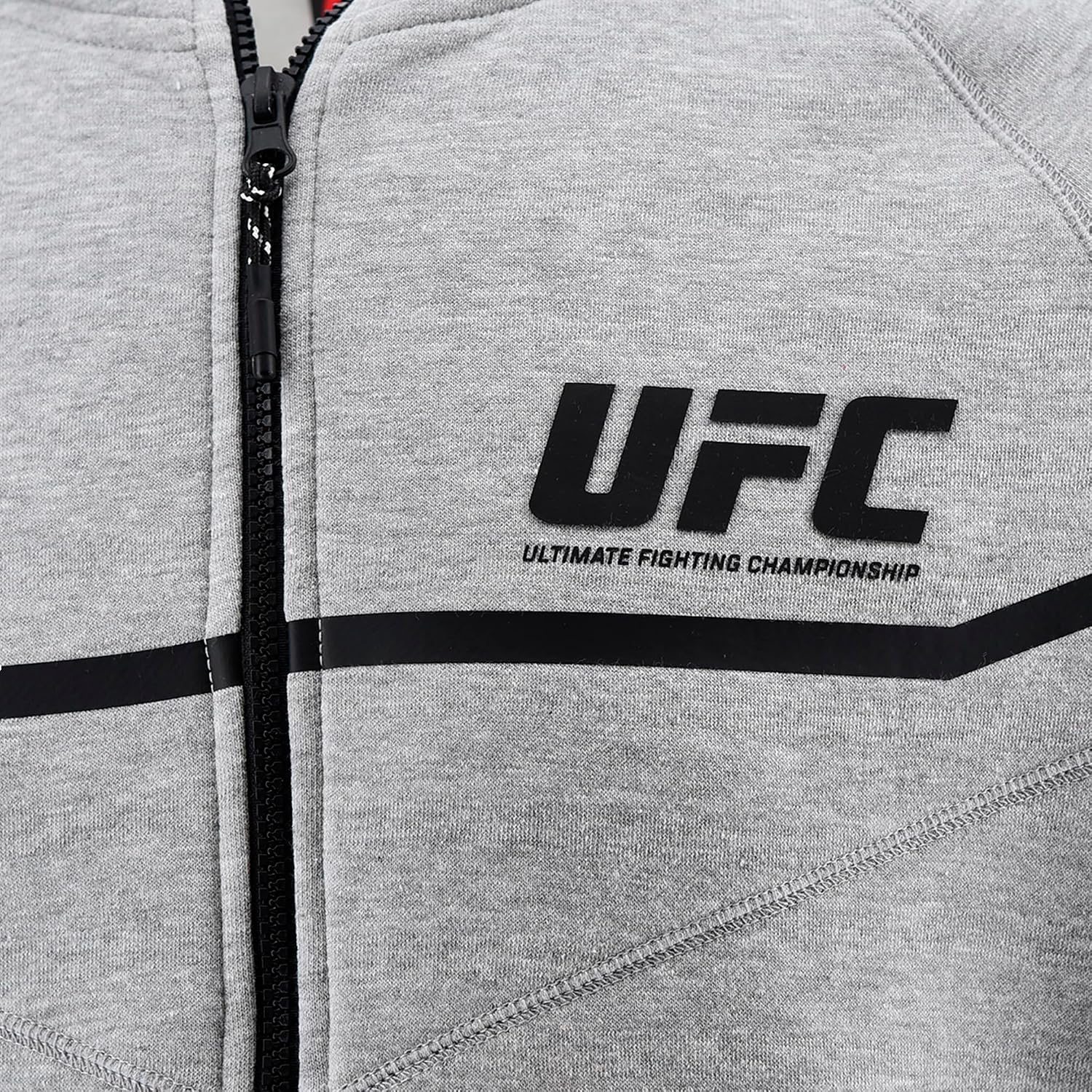Thumbnail 5 de UFC Sweatshirt Sweats Homme — sweat à capuche gris, coton/polyester certifié
