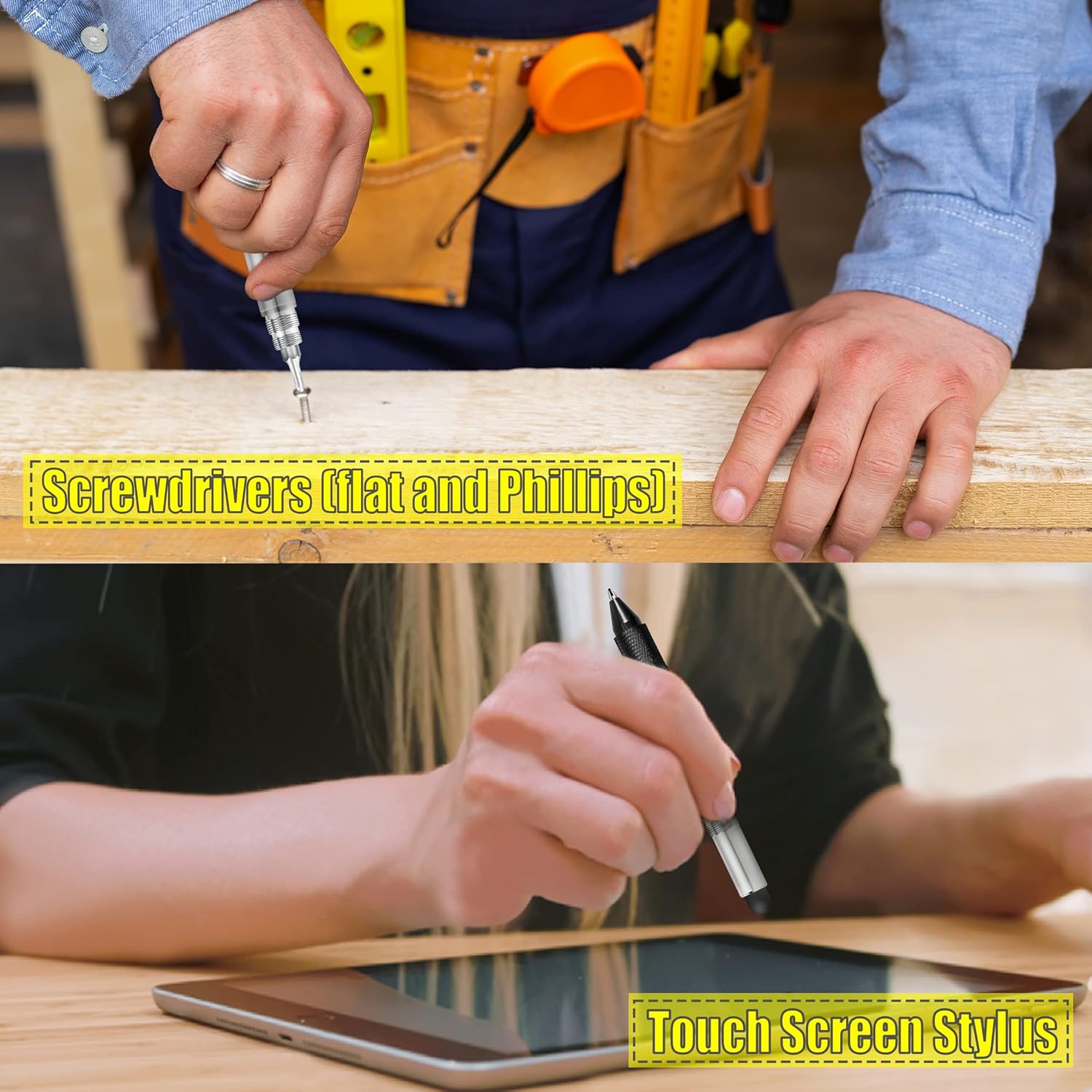 Thumbnail 6 de YOFIG Stylo multifonction 9 en 1 🖊️