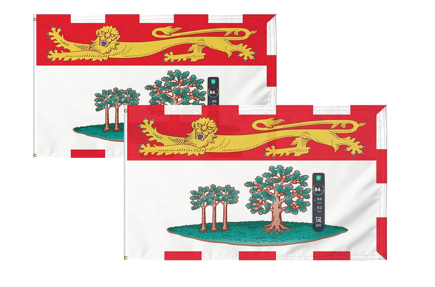 Thumbnail 6 de Alberta Flag Set, 4 × 6 ft