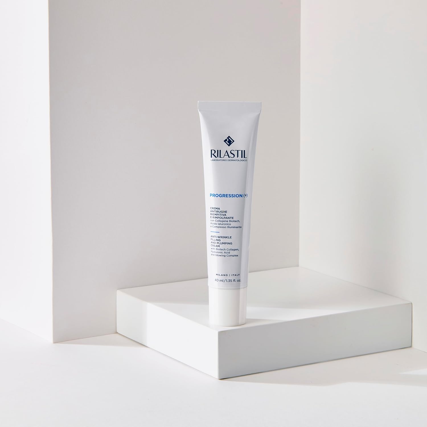 Thumbnail 1 de Rilastil Progression(+) Crema Ricca Antirughe Riempitiva e Rimpolpante – 40 ml