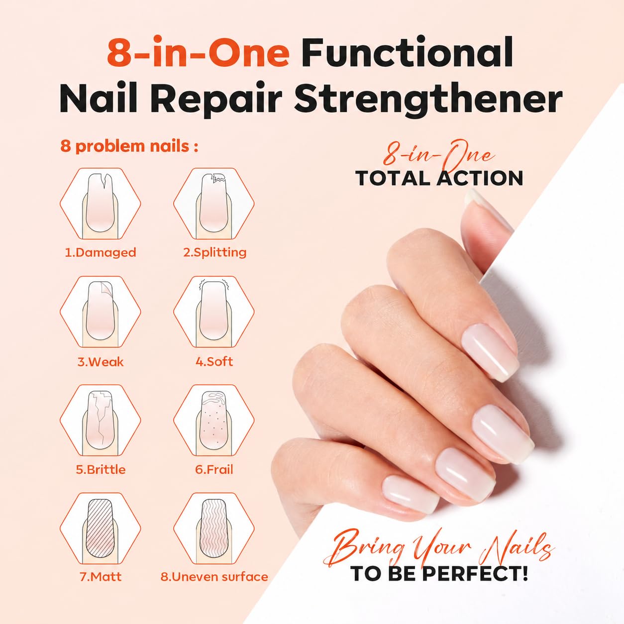 Detalle 2 de Modelones Nail Strengthener 15ml 💅