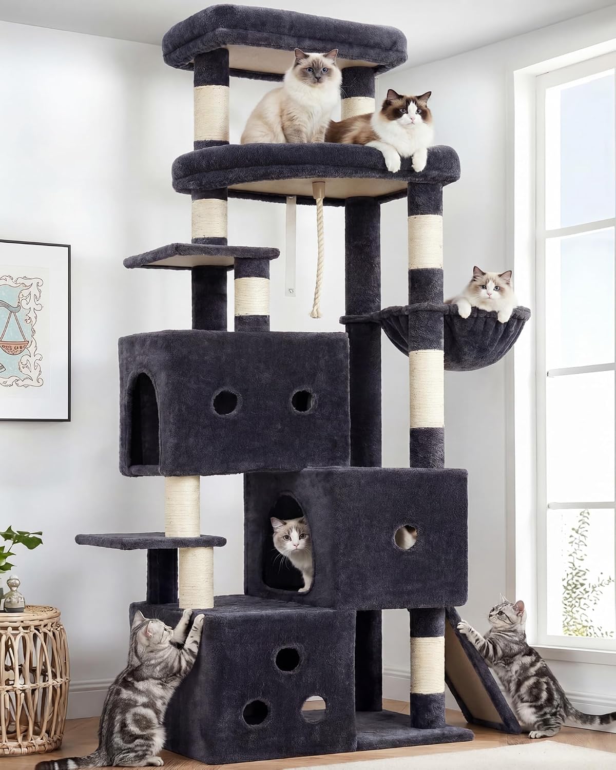 Detalle de Heybly Cat Tree HCT061G