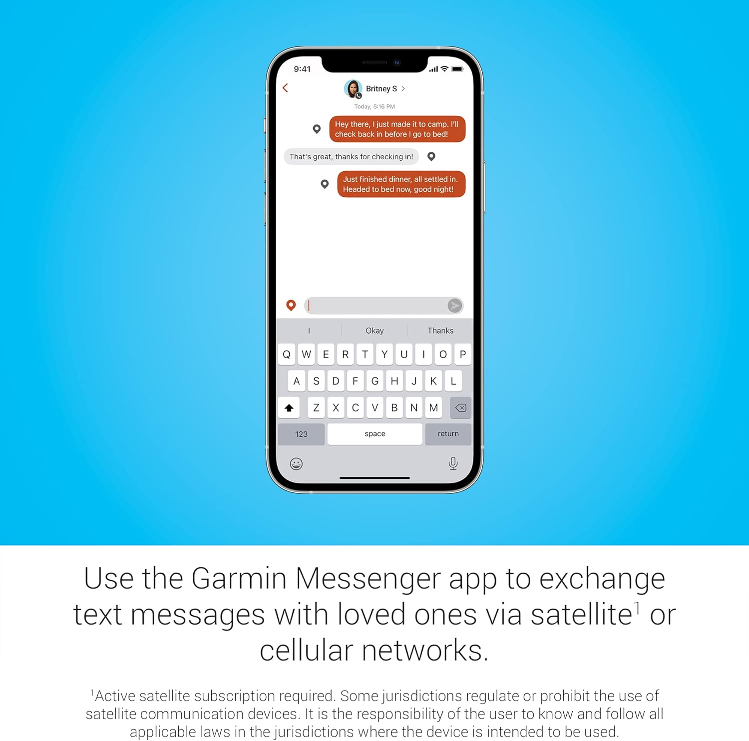Detalle de Garmin inReach Messenger Satellite Messaging 📡