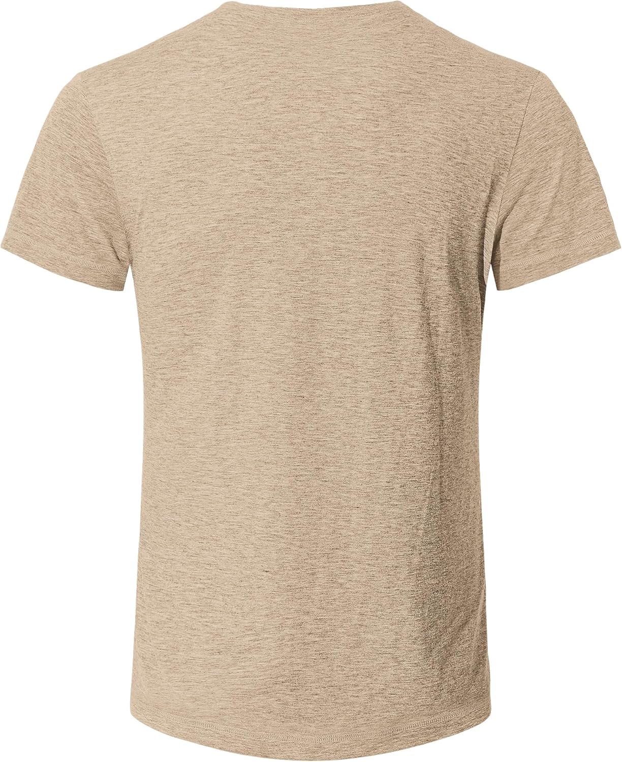 Thumbnail 3 de TARAINYA T-Shirt Herren – Baumwolle Kurzarm Rundhals, Einfarbig, M–4XL