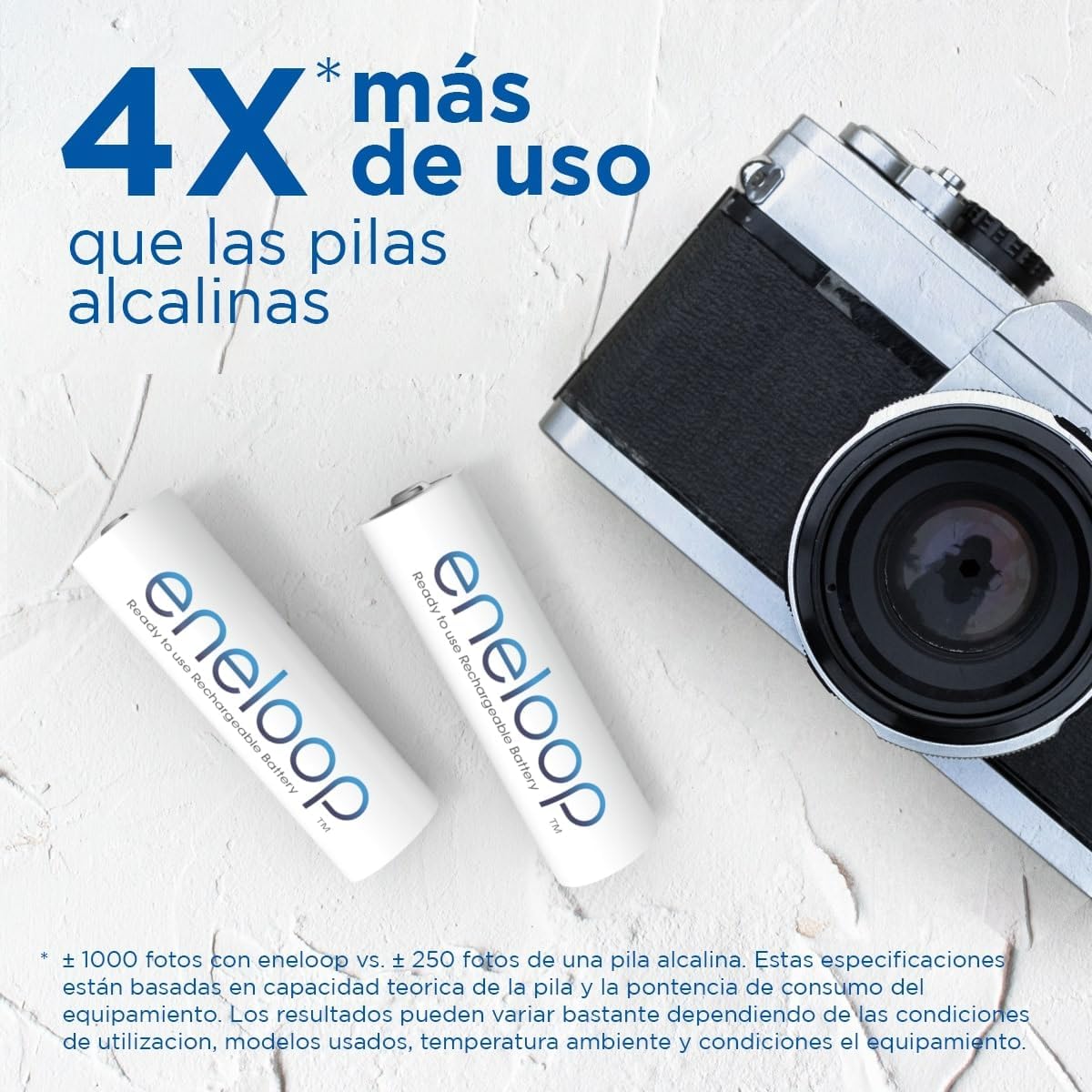 Detalle 2 de eneloop Pilas Recargables AA 2000 mAh