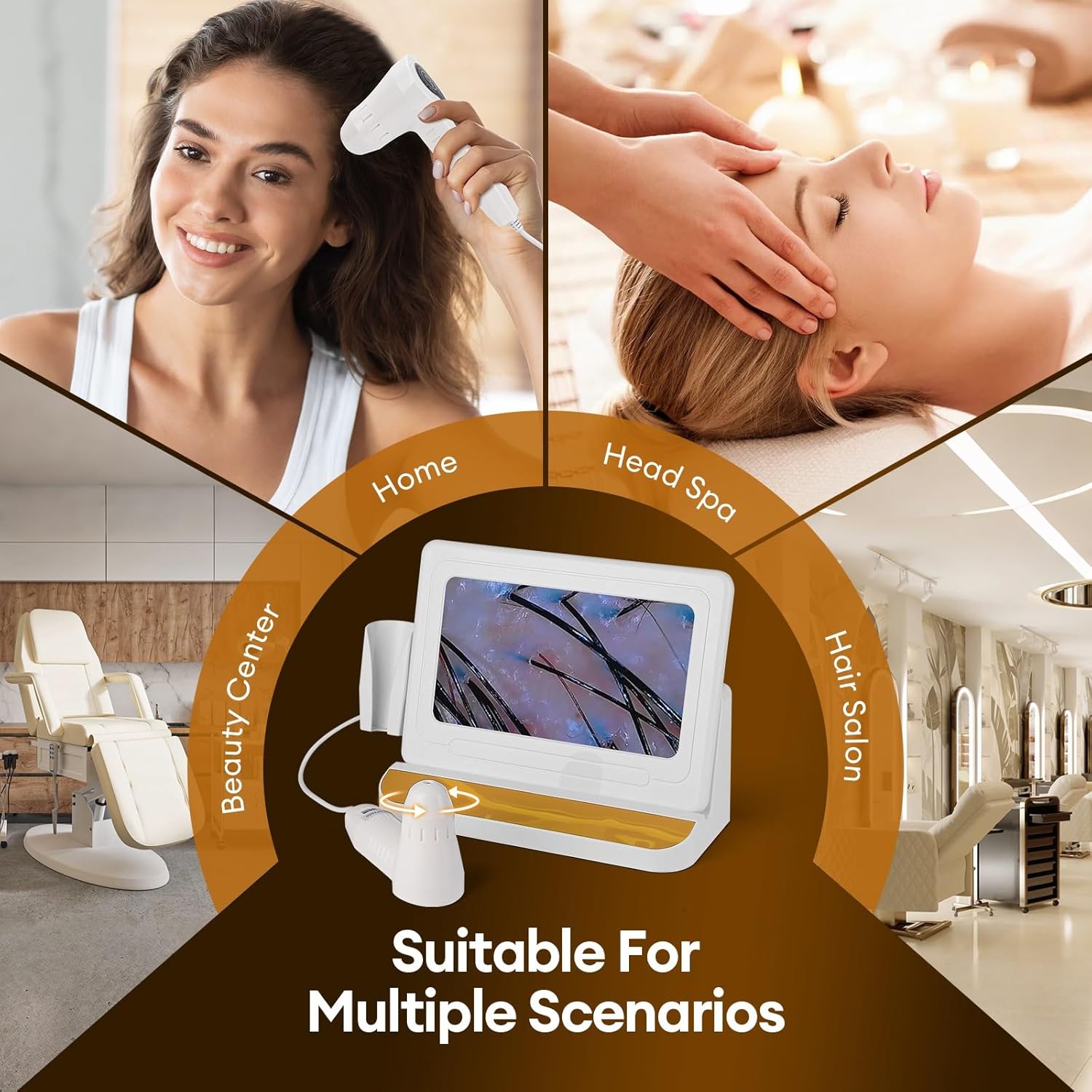 Detalle 2 de Hair Analyzer HD Screen 11 Inch 200X