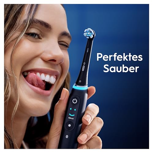 Thumbnail 8 de Oral-B iO Aufsteckbürsten Sanfte Reinigung, Weiß, 10 Stück – zuverlässig sanfte Pflege für dein iO-System