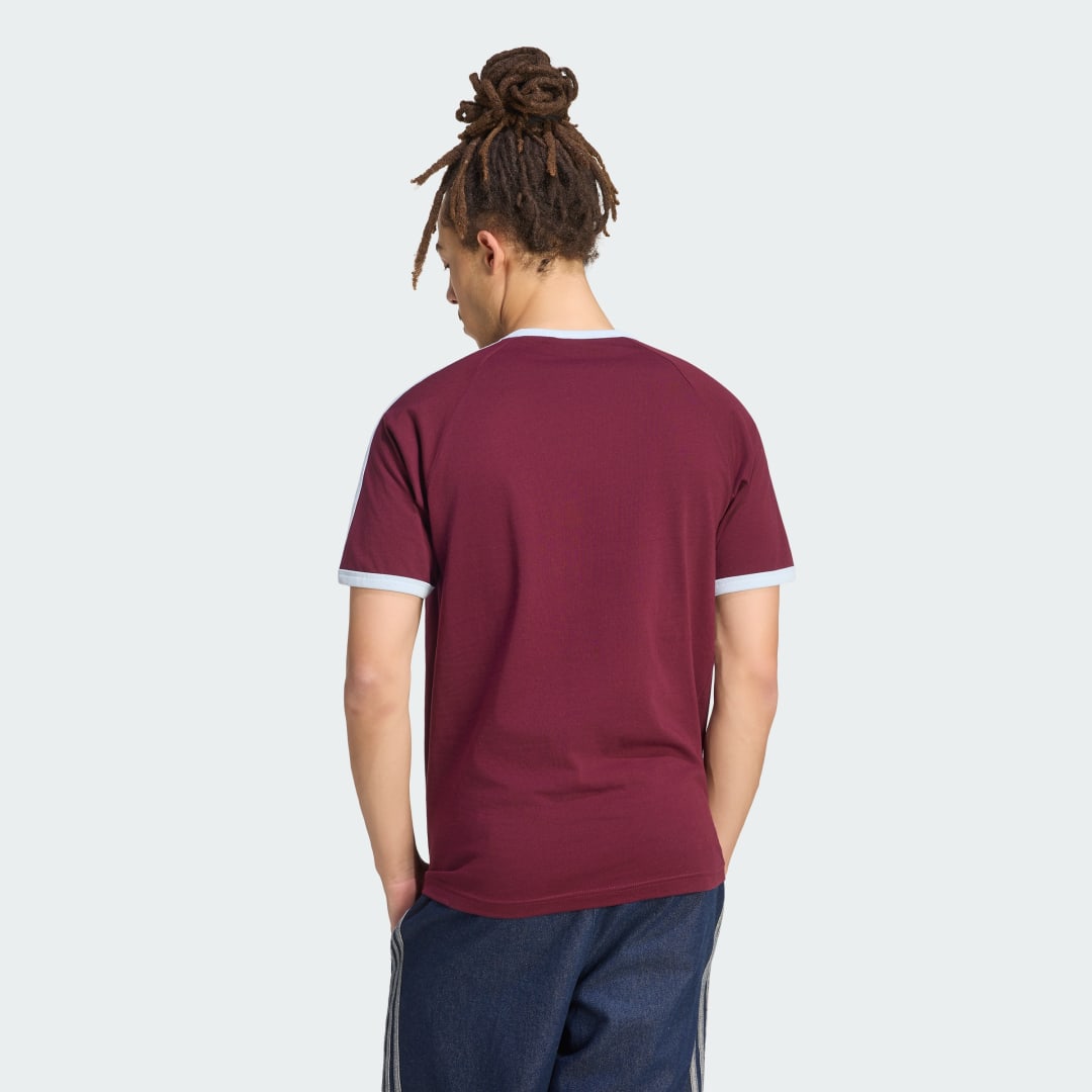 Detalle 2 de adidas CAMISETA 3S CALI vino