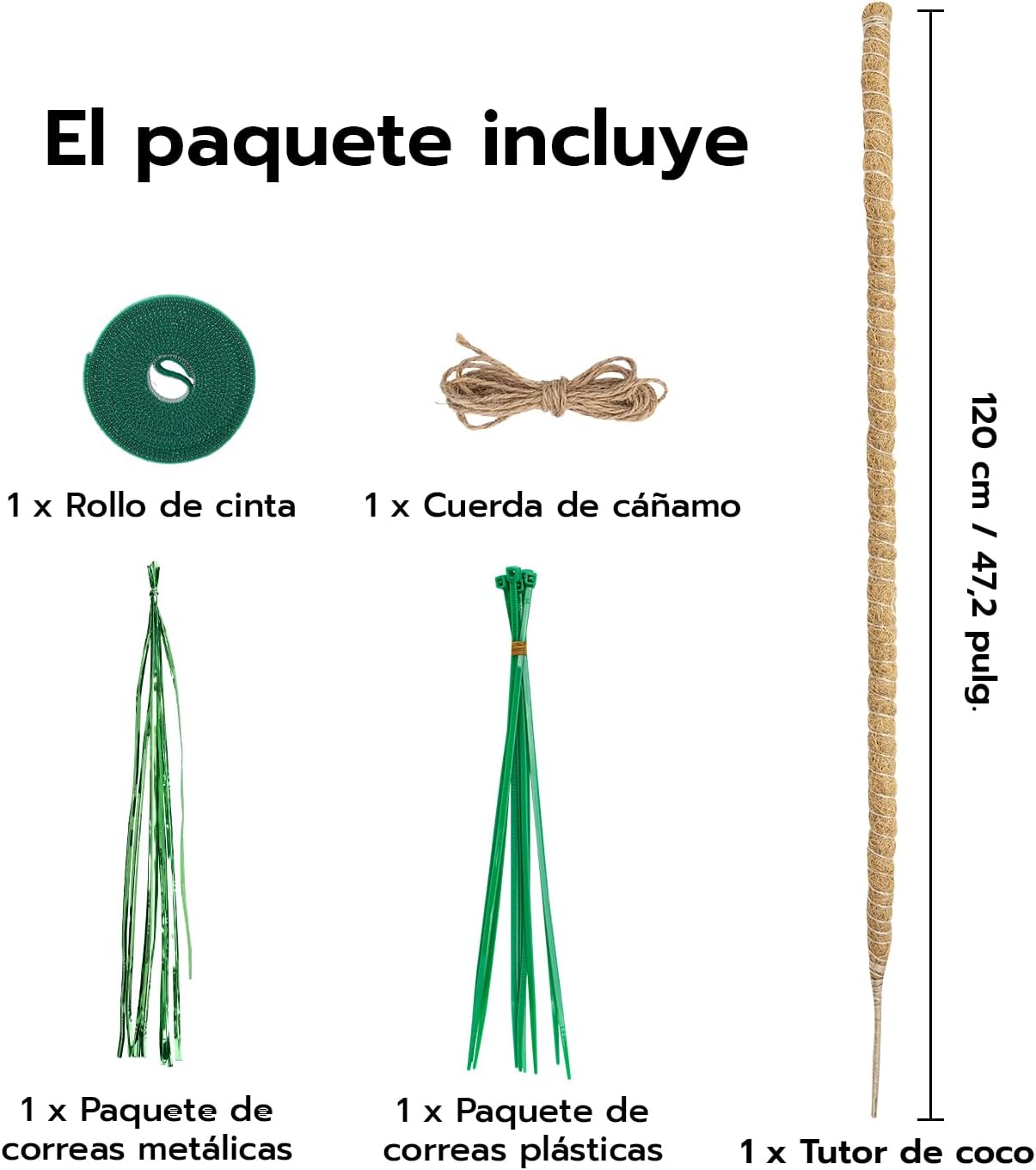 Thumbnail 6 de Mcbazel Tutor de Plantas Trepadoras 120 cm