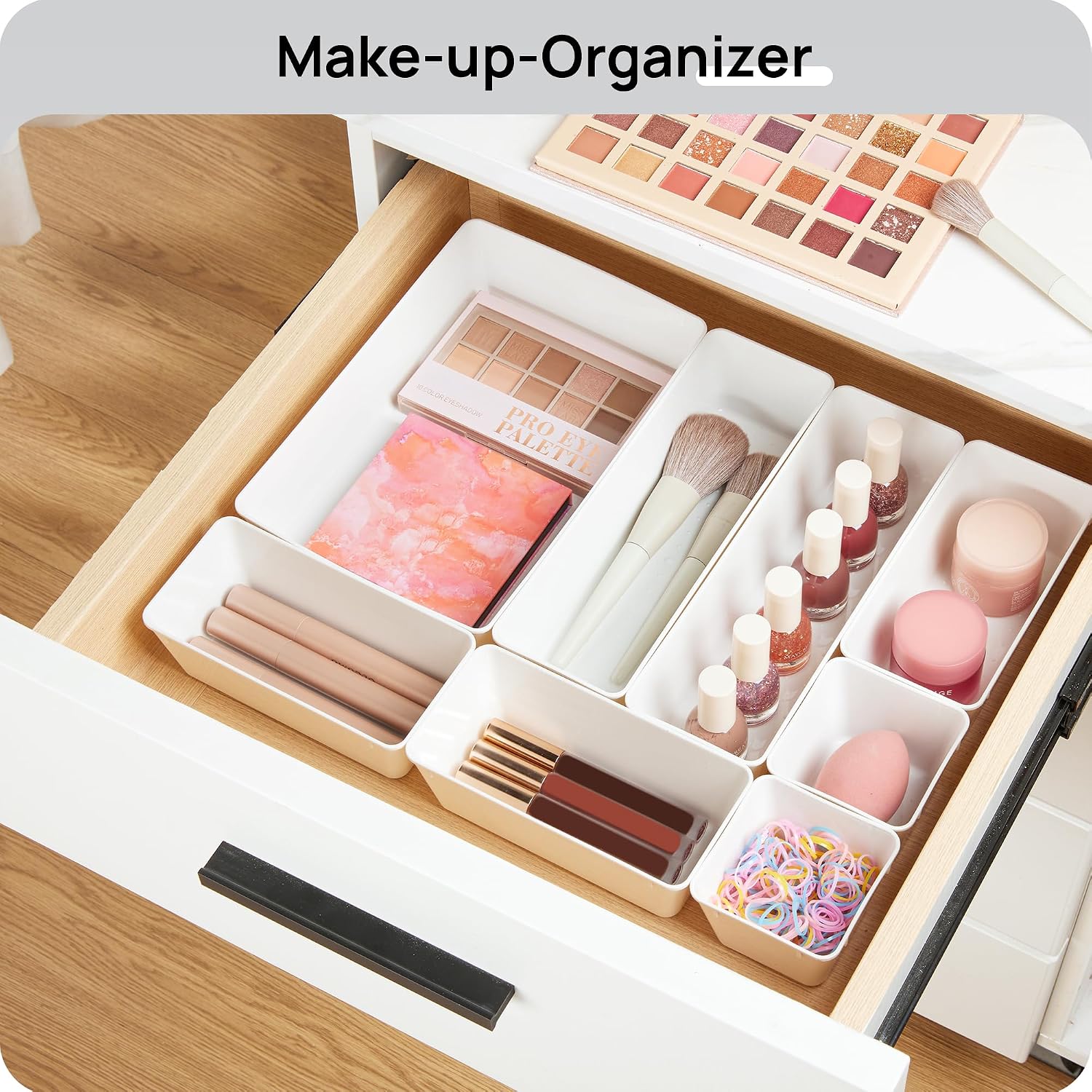 Thumbnail 3 de Vtopmart 25 PCS Plastic Drawer Organizers Set
