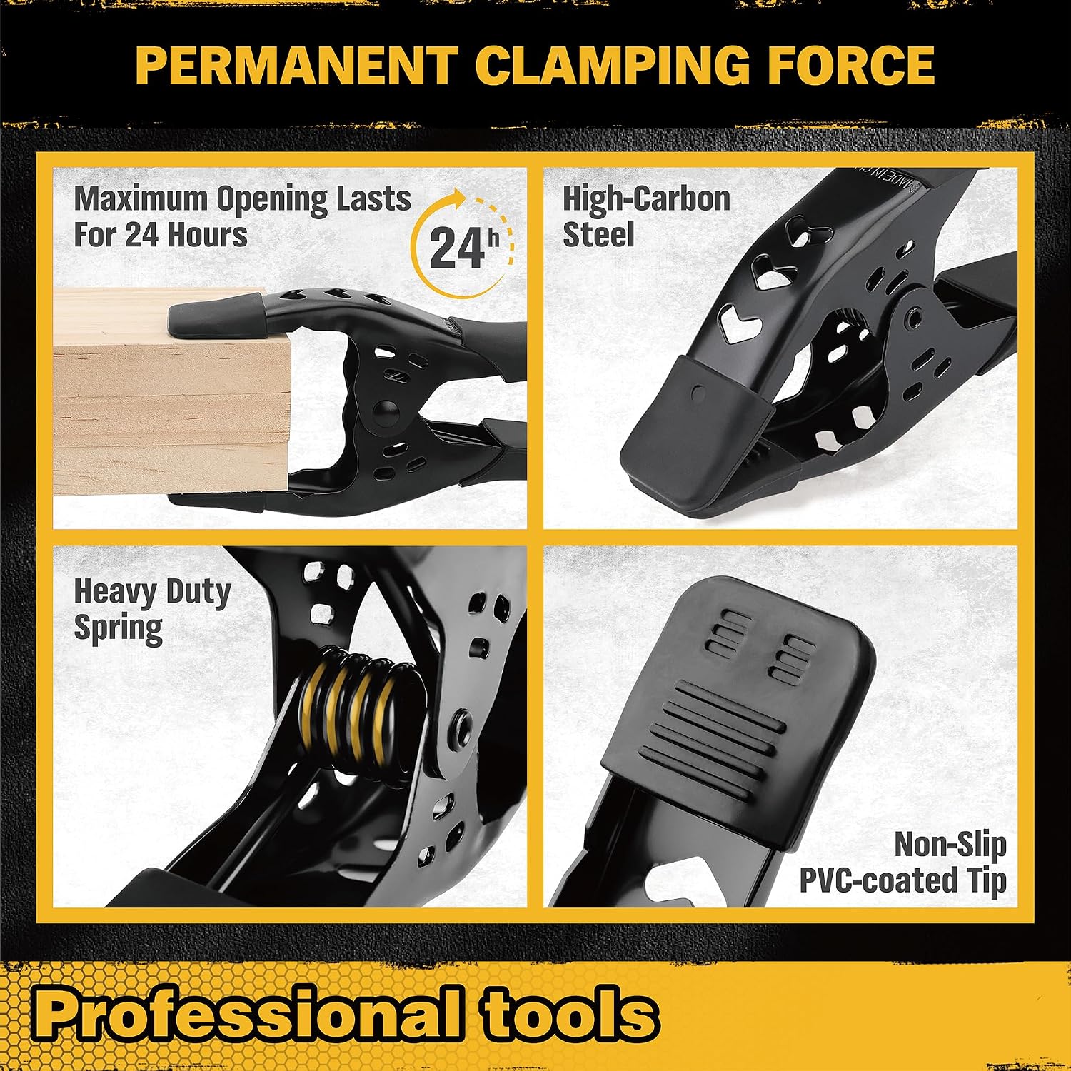 Thumbnail 4 de Woodworking Clamp Set, 6-Inch