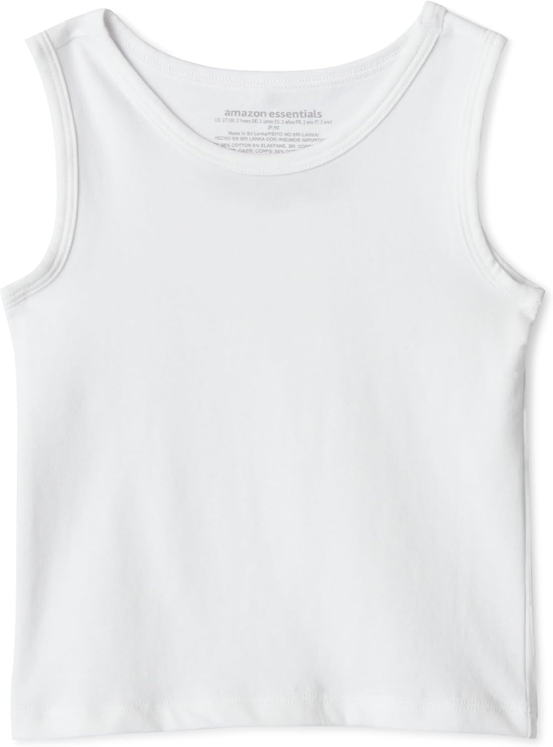 Thumbnail 6 de Amazon Essentials Boys' Cotton Jersey Vest Undershirt (Pack of 5) review