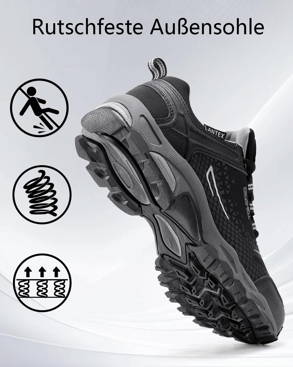 Thumbnail 6 de LANGDU Scarpe da Trekking Uomo e Donna: Comfort, Impermeabili e Traspiranti per Escursionismo