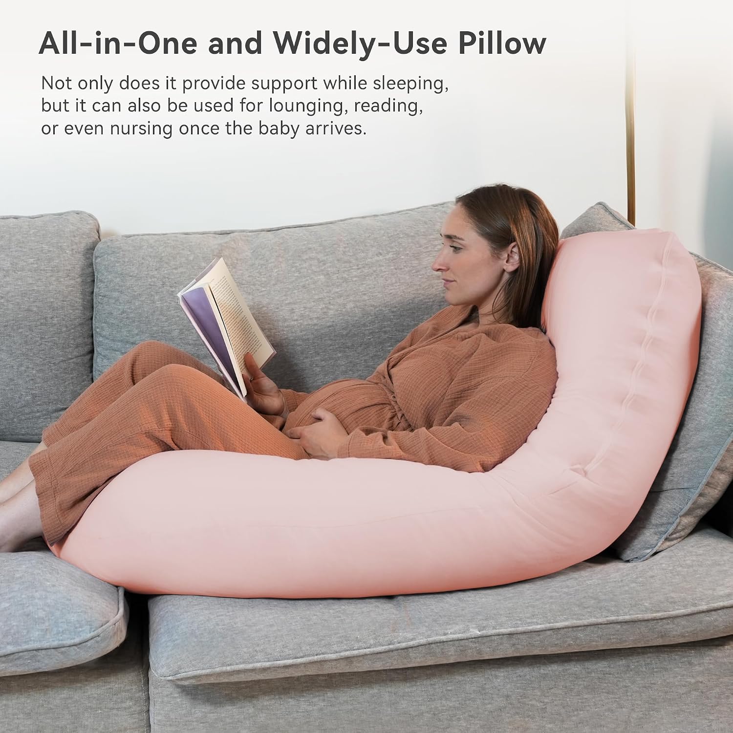 Thumbnail 4 de PinkFoggie 57 Inch U Shaped Pregnancy Pillow