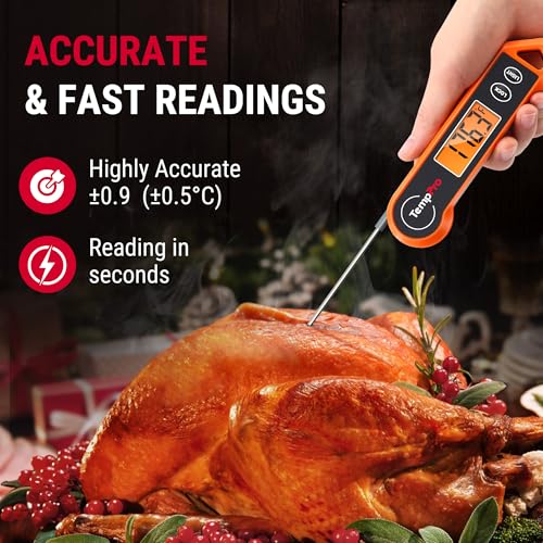 Detalle 2 de TempPro TempSwift 1 Sec Instant Read Meat Thermometer Digital