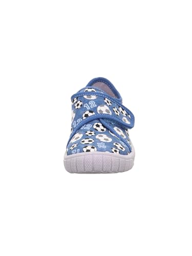 Detalle 2 de Superfit Hausschuh 8400 für Jungen – Blau/Mehrfarbig, 26 EU