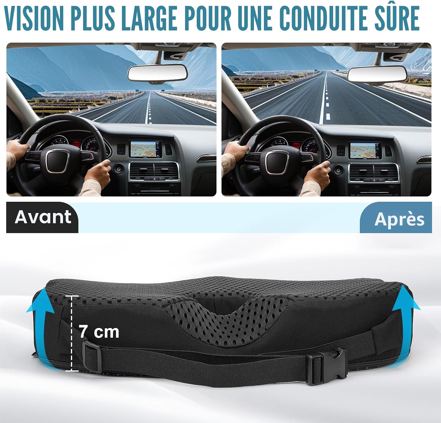 Detalle de Coussin de siège auto Arbanith 7 cm