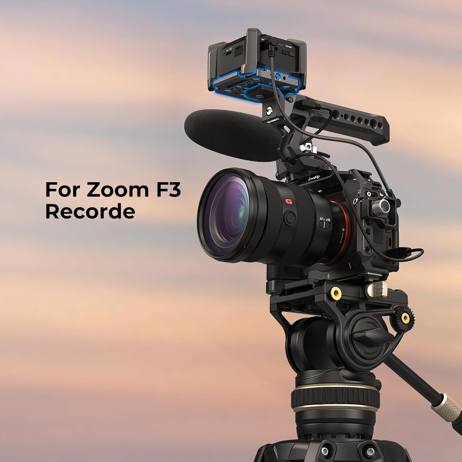 Detalle 2 de SMALLRIG MD4883 Plaque de montage pour Zoom F3