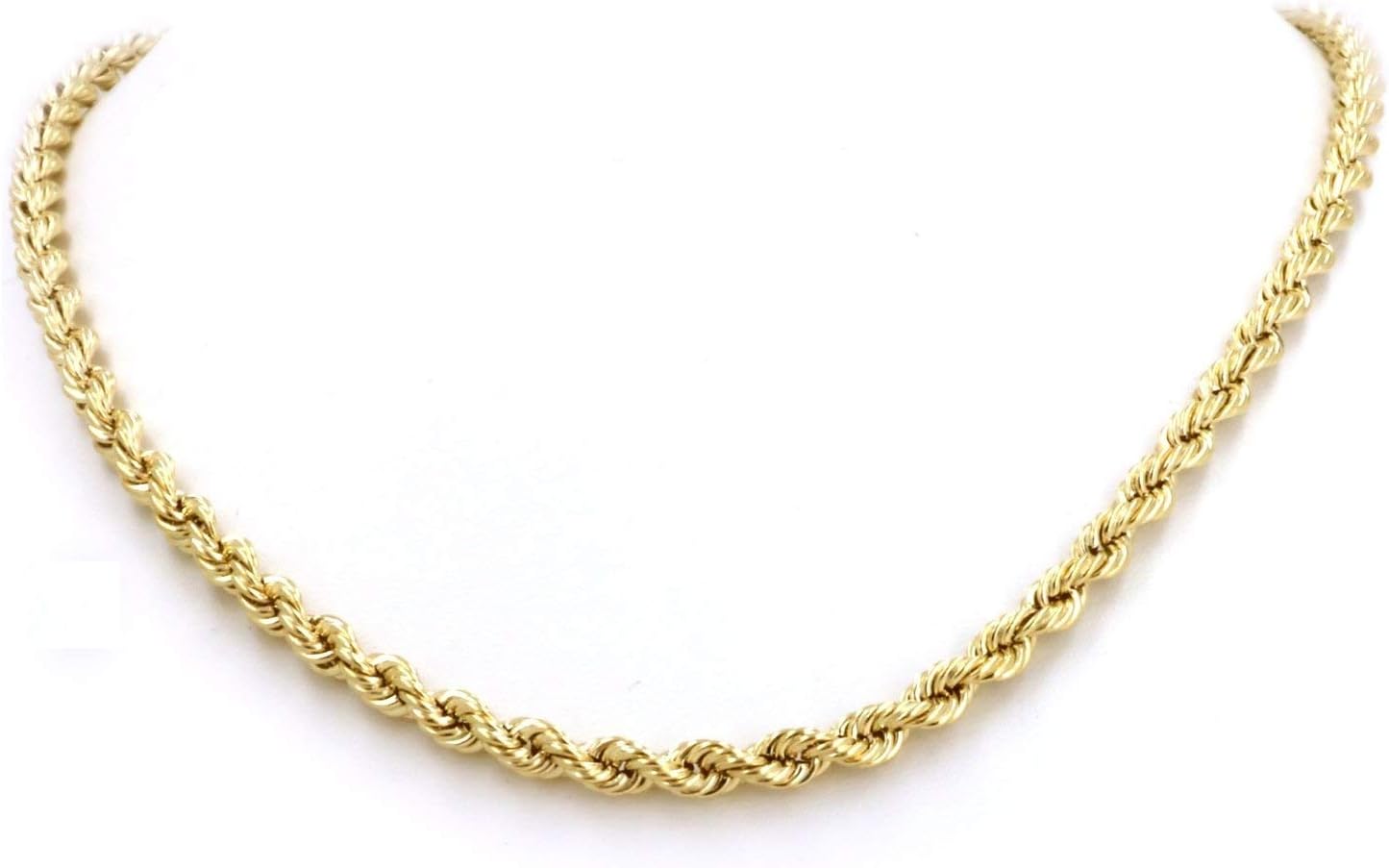 Detalle de Chaîne maille corde en or jaune 750/18 carats – largeur 2,50 mm, longueur personnalisable