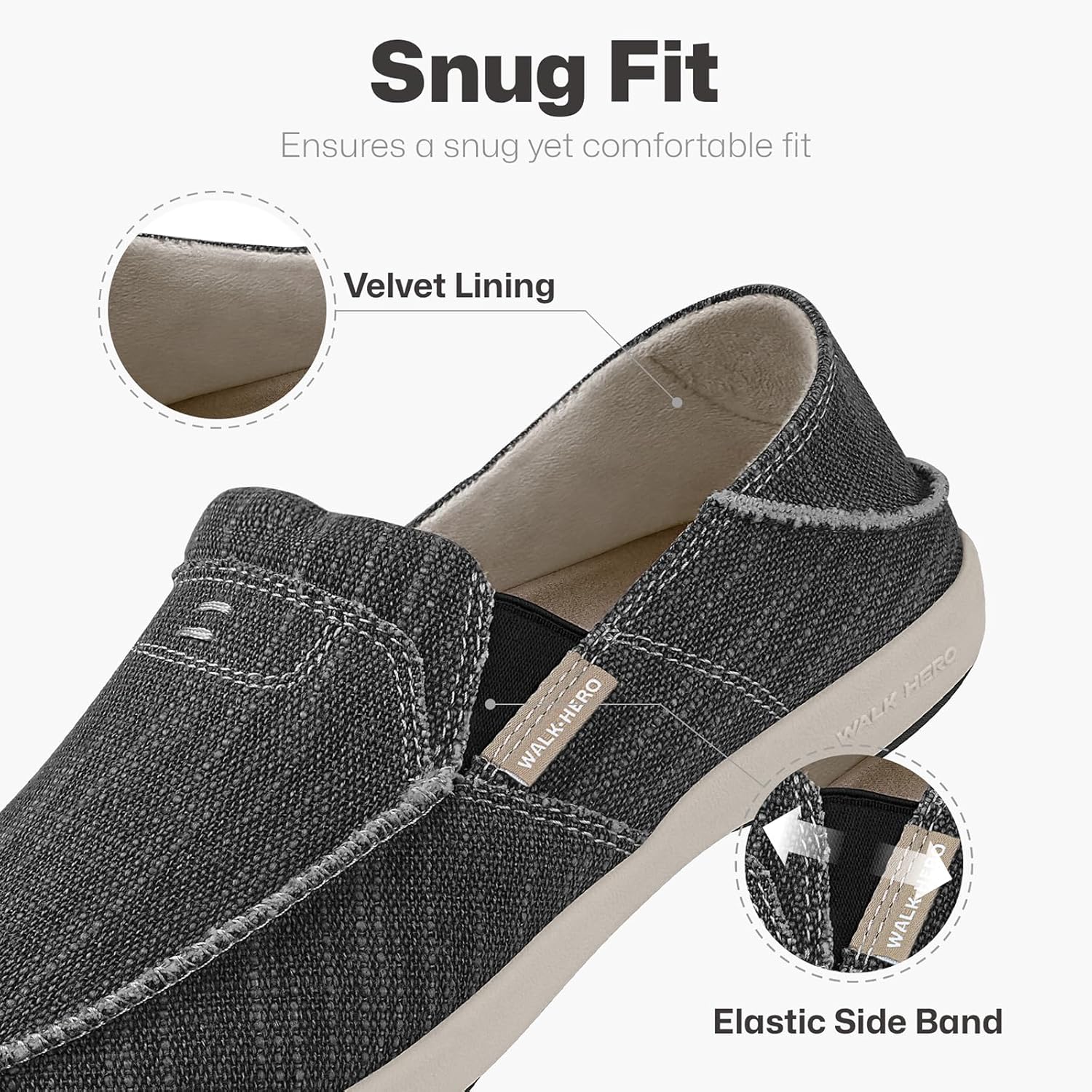 Thumbnail 2 de Mens Slip On Orthopedic Shoes